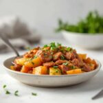 Recette Slow Cooker Sausage Potato Casserole