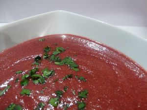 Recette Soupe de betteraves rouges