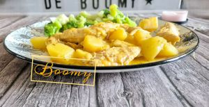 Recette Aiguillettes de poulet aux pommes de terre et cheddar (Cookeo)