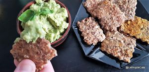 Recette Crackers Energus10 (recette végan, ig bas, lowcarb)