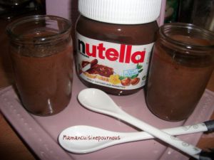 Recette Petites crèmes au Nutella