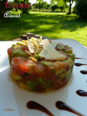 Recette Tartare de Tomates et d'Avocat
