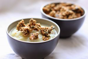 Recette Green us up! - Le granola salé d'Hélène [vegan]