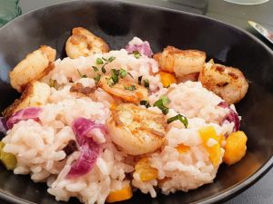 Recette Risotto aux scampis et carottes