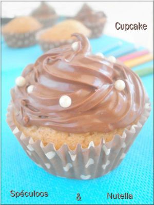 Recette Cupcake aux spéculoos & nutella