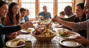 Recette Salade fraîcheur aux trois choux : une recette saine et savoureuse pour petits et grands