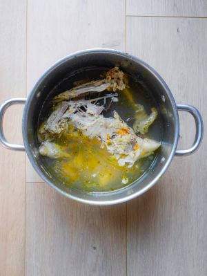 Recette Bouillon de poulet