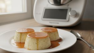 Recette Délicieux flans vanille légers au Thermomix : la recette express et simplissime