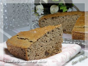 Recette Breadcake à la farine de sarrasin, aux dattes (sans gluten)