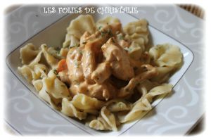 Recette Poulet au paprika