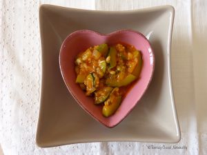 Recette Courgettes au paprika fumé et marmelade d’orange – Vegan