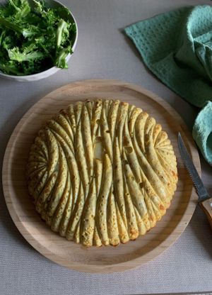 Recette Galette de pommes de terre au gorgonzola