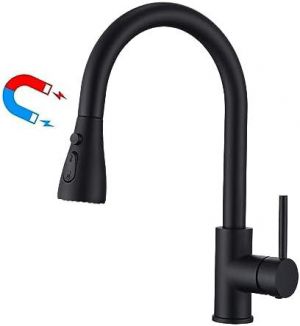 Recette Ultimate Review: Havin Black Kitchen Faucet with Magnetic Sprayer