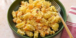 Recette Roasted Butternut Squash Feta Pasta