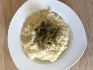 Recette Risotto aux asperges vertes