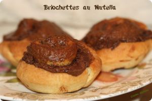 Recette Briochettes au Nutella