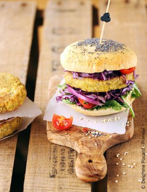 Recette Burger végétal au quinoa [vegan]