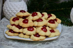 Recette Sablés aux cerises confites