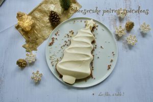 Recette Cheesecake aux poires et spéculoos