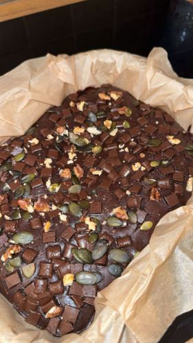 Recette Brownie courgette-chocolat