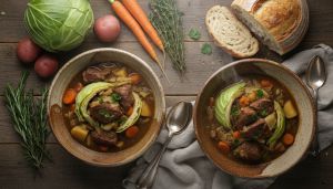 Recette Délicieux ragoût de bœuf au chou : une recette simple et savoureuse à découvrir