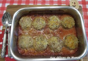 Recette Palets ou boulettes de veau à la sauce tomate