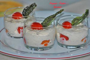 Recette Bavarois de tomates au basilic *