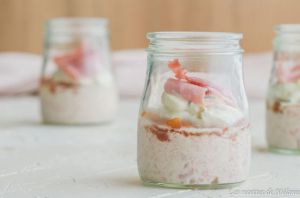 Recette Verrine jambon tomate