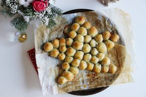 Recette Pain en étoile au fromage à partager