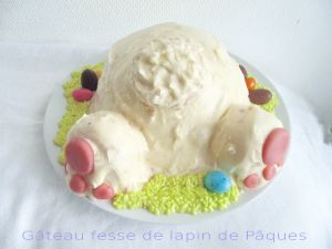 Recette Gâteau fesses de lapin de Pâques