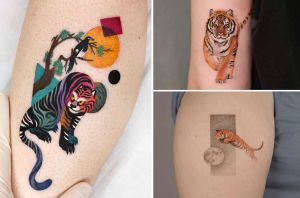 Recette Tatouage tigre : 80 styles et tendances à adopter