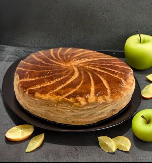 Recette Galette des rois aux pommes