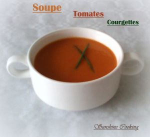 Recette Soupe aux tomates