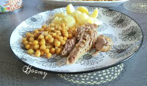 Recette Cuisse de dinde aux pois chiche (Cookeo)