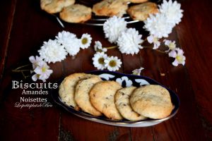 Recette Biscuits aux amandes et aux noisettes