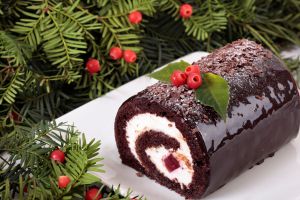 Recette Bûche de Noël au chocolat et au mascarpone