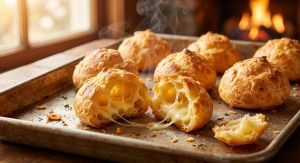Recette Gougères au comté : une recette simple pour un apéritif réussi