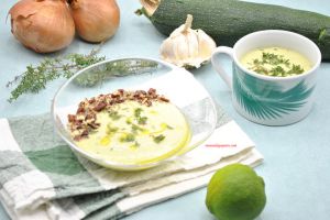 Recette Gazpacho de courgette