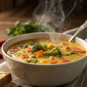 Recette Creamy Vegetable Soup – Healthy One-Pot Recipe