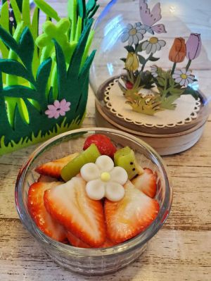 Recette Salade de fraises, kiwi au citron