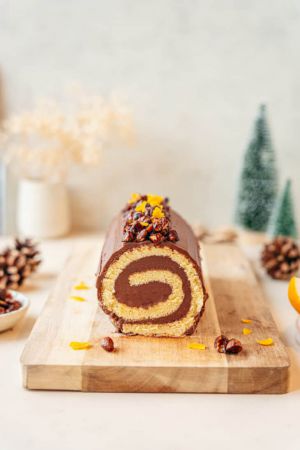 Recette Bûche de Noël chocolat-orange