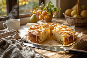 Recette Gâteau aux poires que vos enfants réclameront tout l’automne (ultra moelleux !)