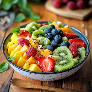 Recette Salade Kiwi Passion : Recette Facile et Savoureuse