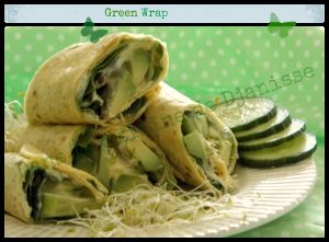 Recette Green wraps – Vegan