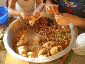 Recette D'osbâne, panse d'agneau farcie (cuisine algérienne, Algérie)