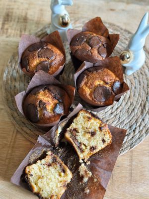 Recette Muffins 3 chocolats