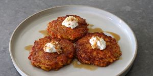 Recette Carrot Apple Pancakes