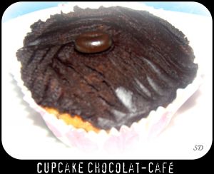 Recette Cupcake café-chocolat coeur de chocolat