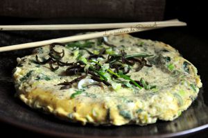 Recette Omelette asiatique