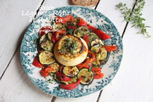 Recette Salade de légumes rôtis et ricotta tout au Airfryer